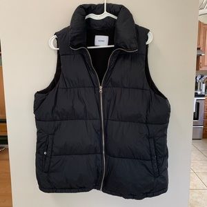 Old Navy Fleece Lined Puffer Vest